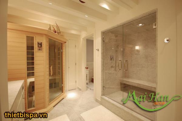 Phòng xông hơi khô sauna 3 Phòng xông hơi khô